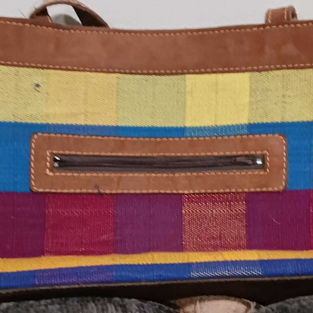 Unbranded womens striped Rainbow purse